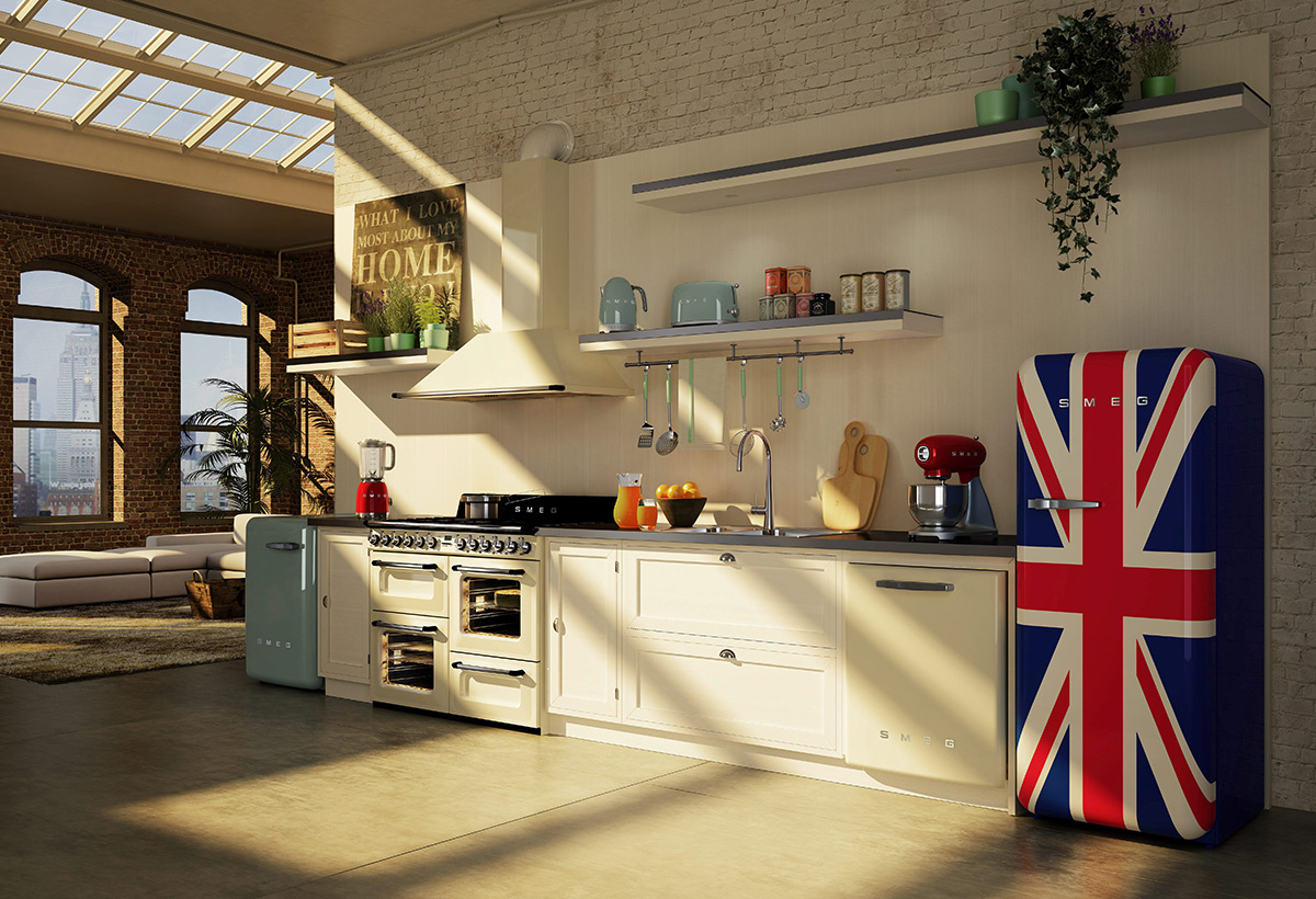 cuisine retro anglaise