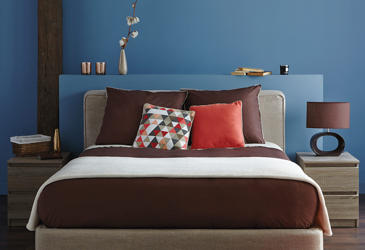 housse couette chocolat