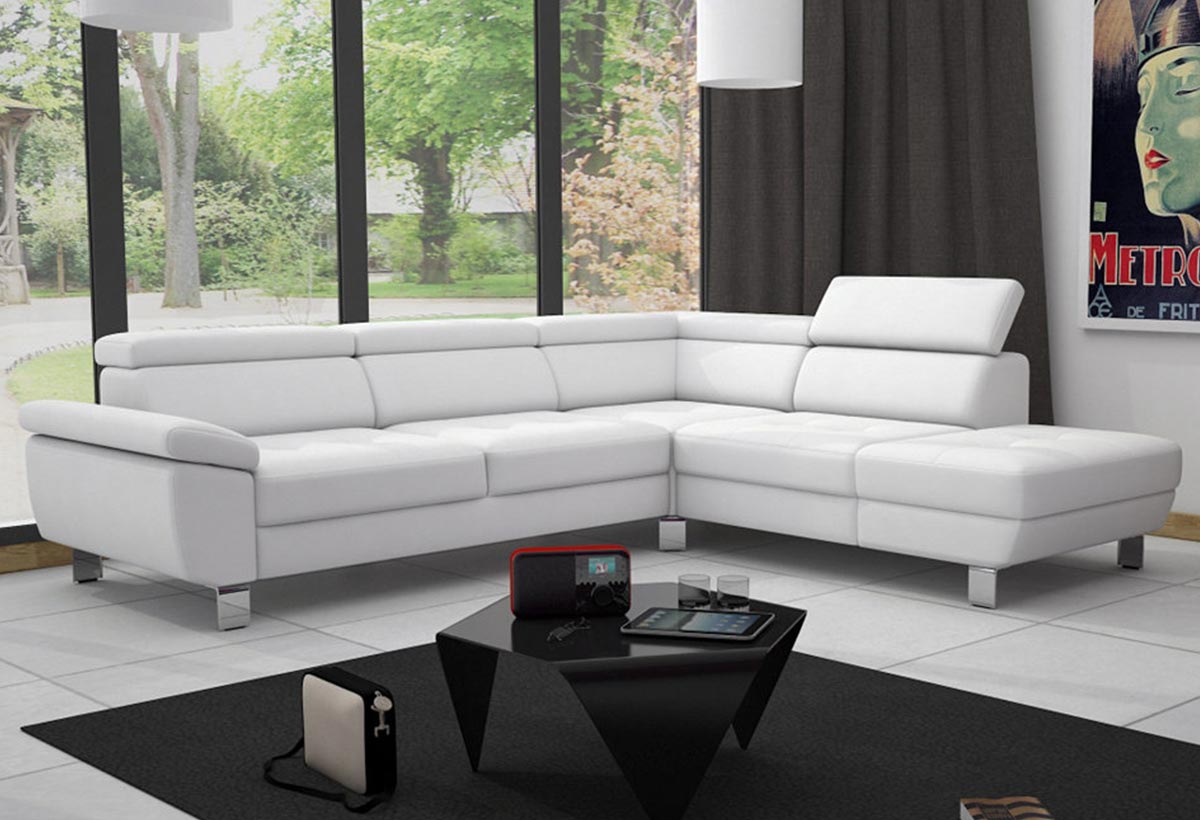 nettoyer canape cuir blanc