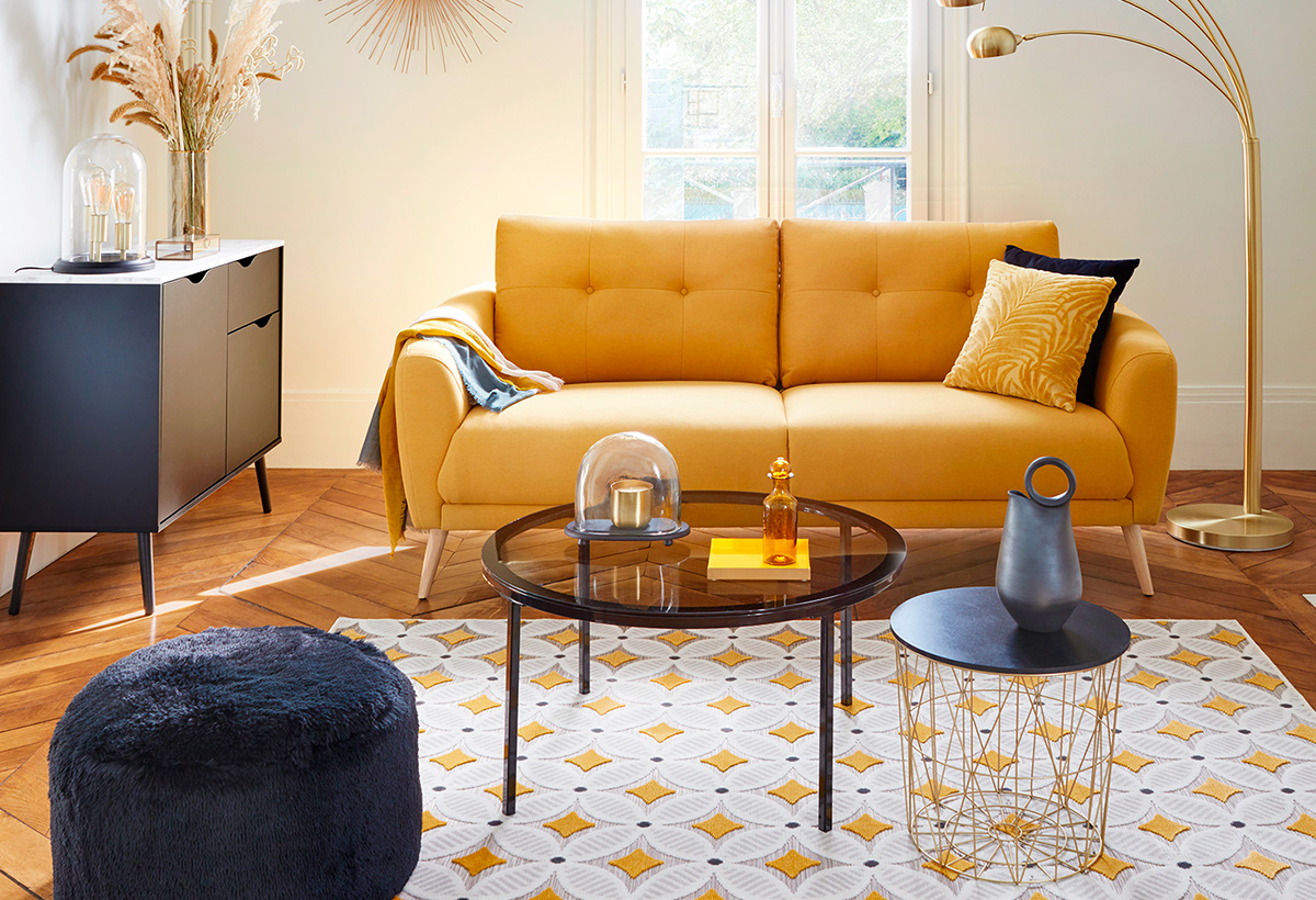 introduire decoration jaune moutarde