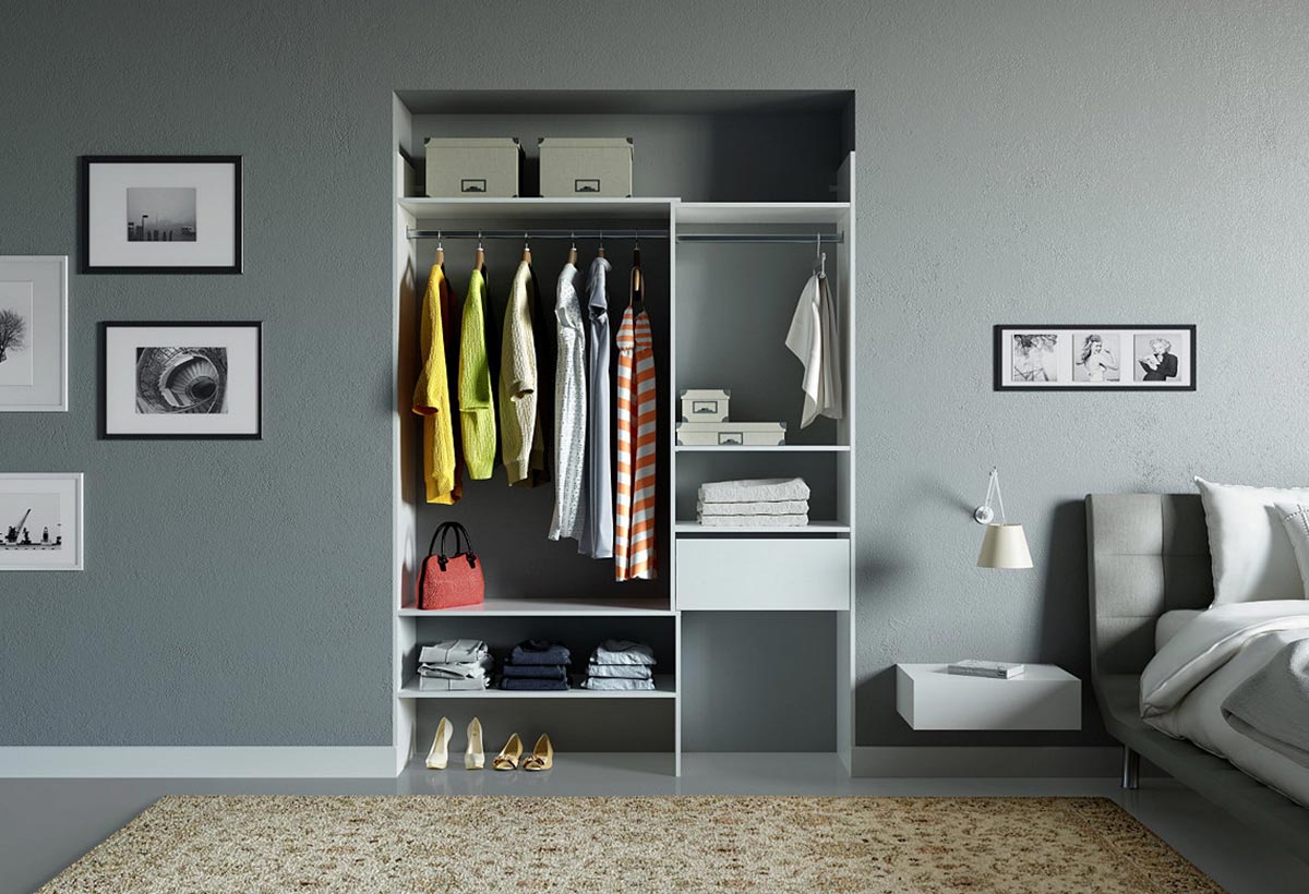 aménagement dressing