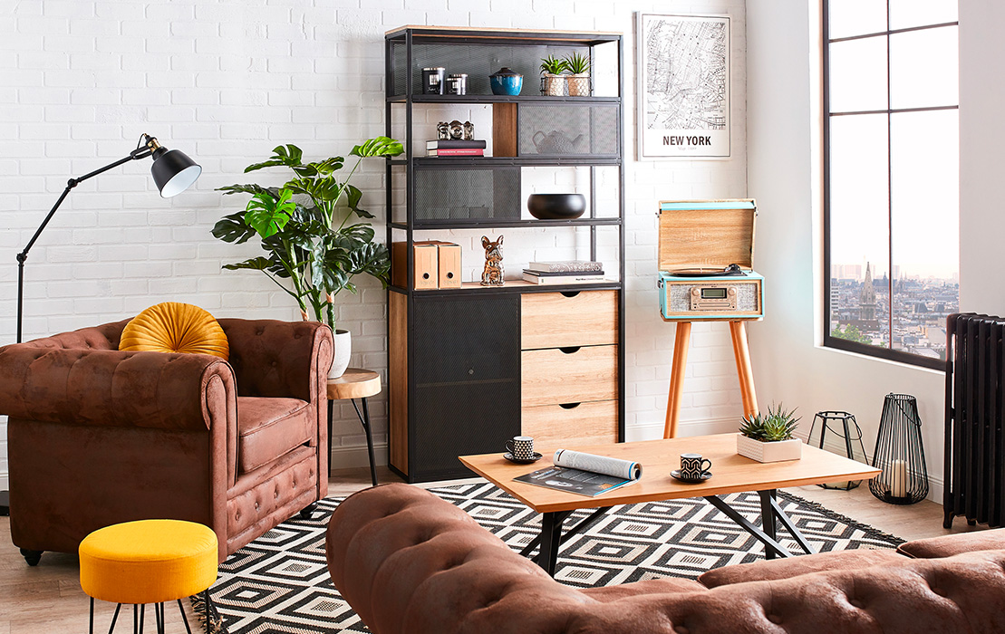 amenagement petit salon carre