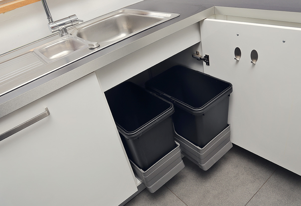 cacher poubelles cuisine