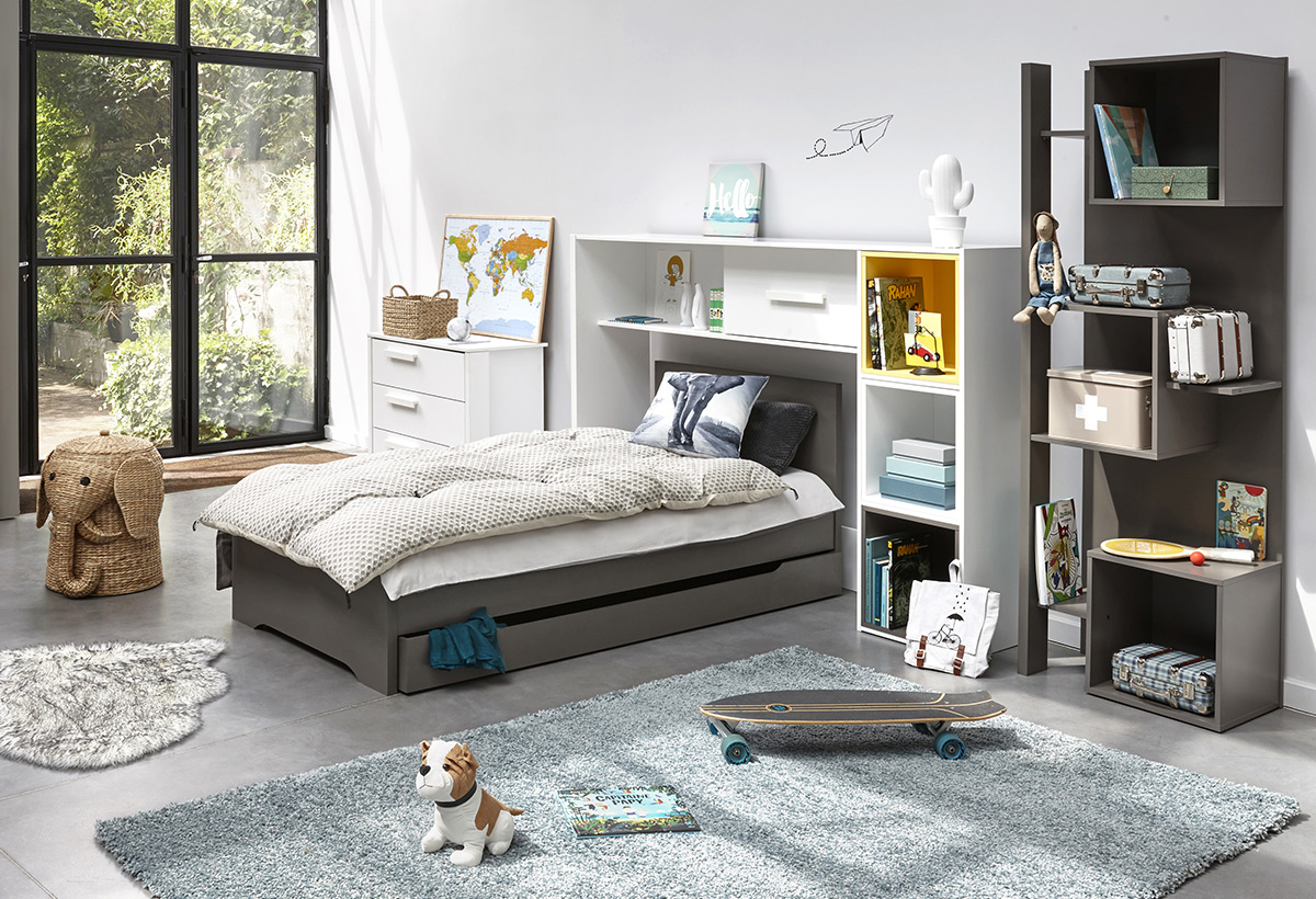 chambre garçon blanche