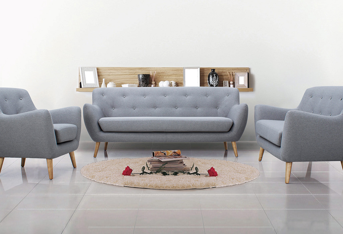 choix tapis rond salon