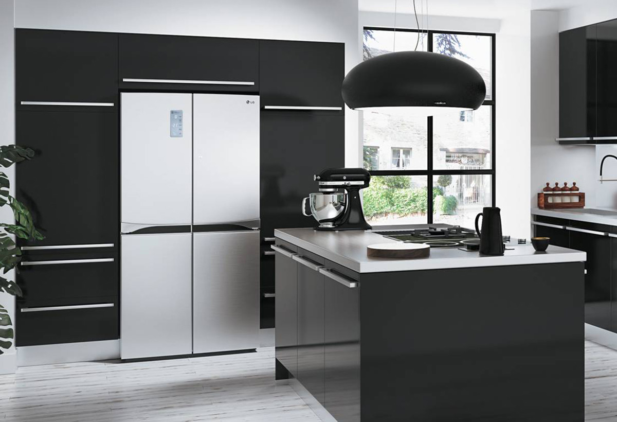 givre congélateur frigo américain