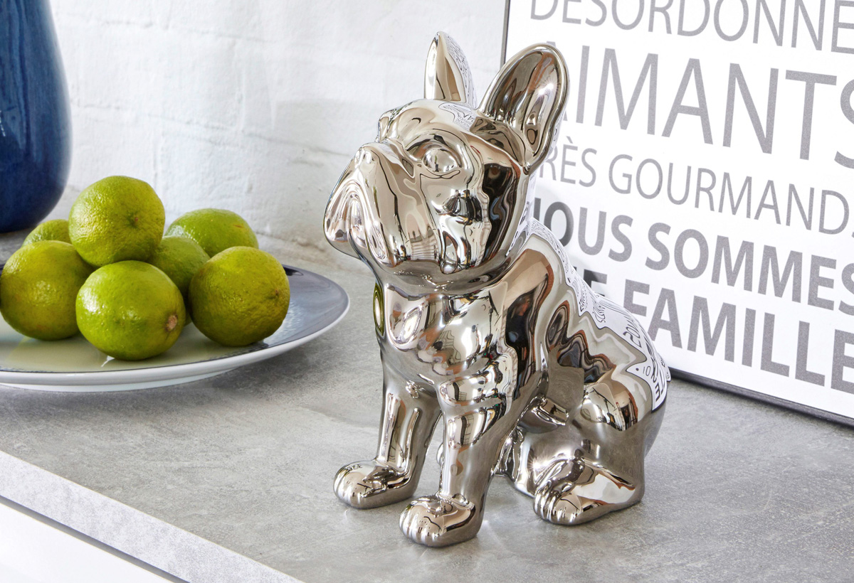 statue décorative chien