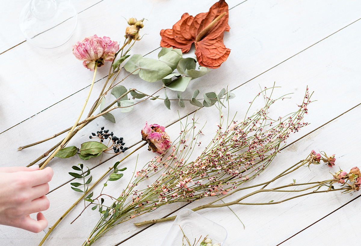 100g De Fleurs De Statice Séchées - Vert - Pour Décorations DIY, Bouquets, Mariage, Chambre Et Salon - Durable Et Naturel