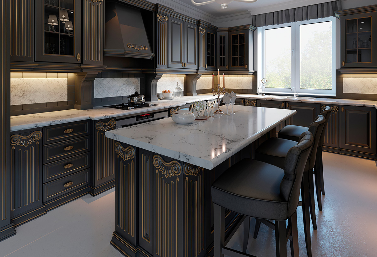 comment decorer gothique cuisine