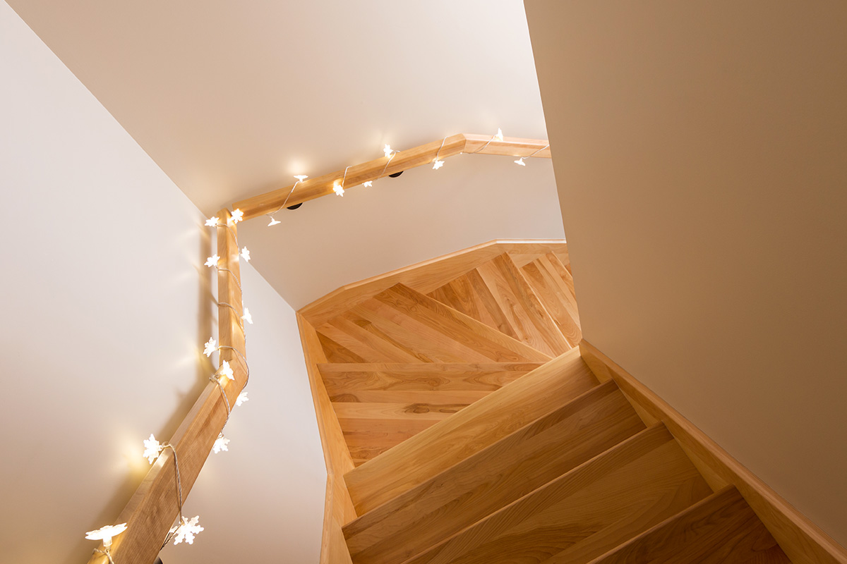 idees decoration rampe escalier