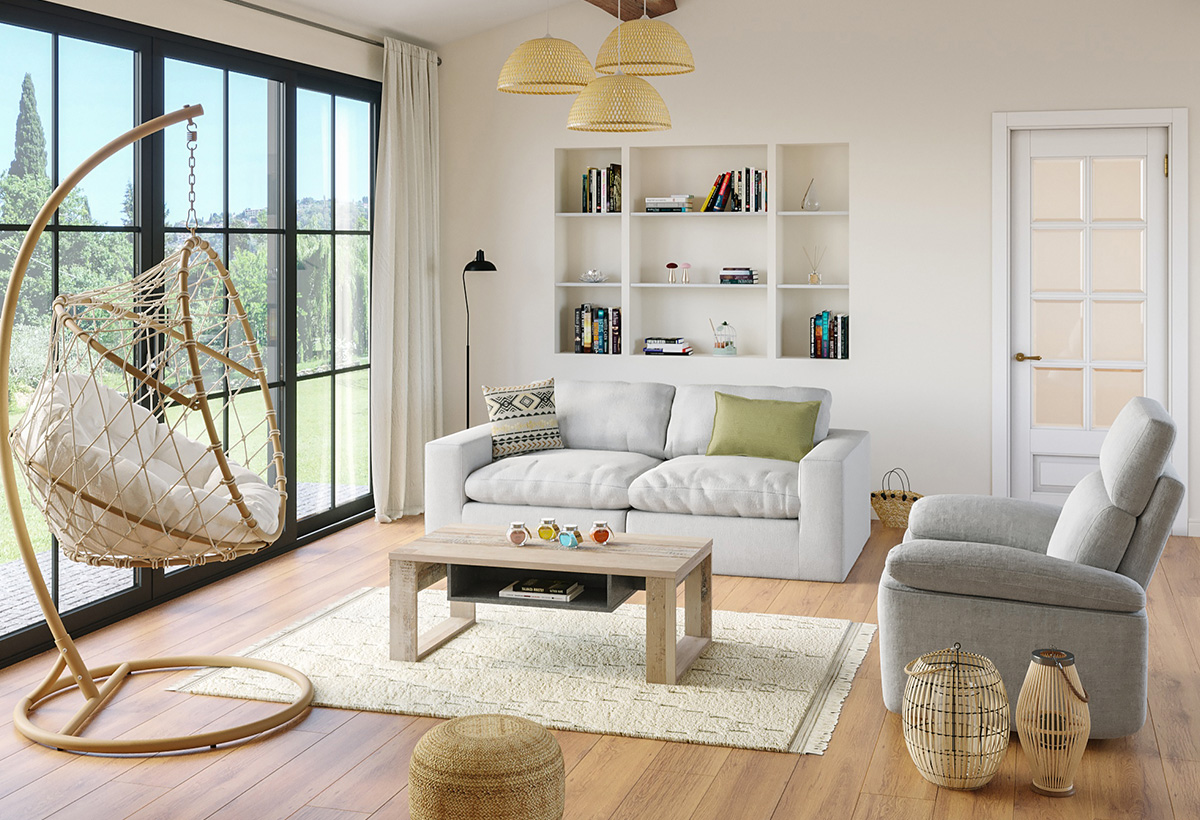 idees decoration suedoise salon