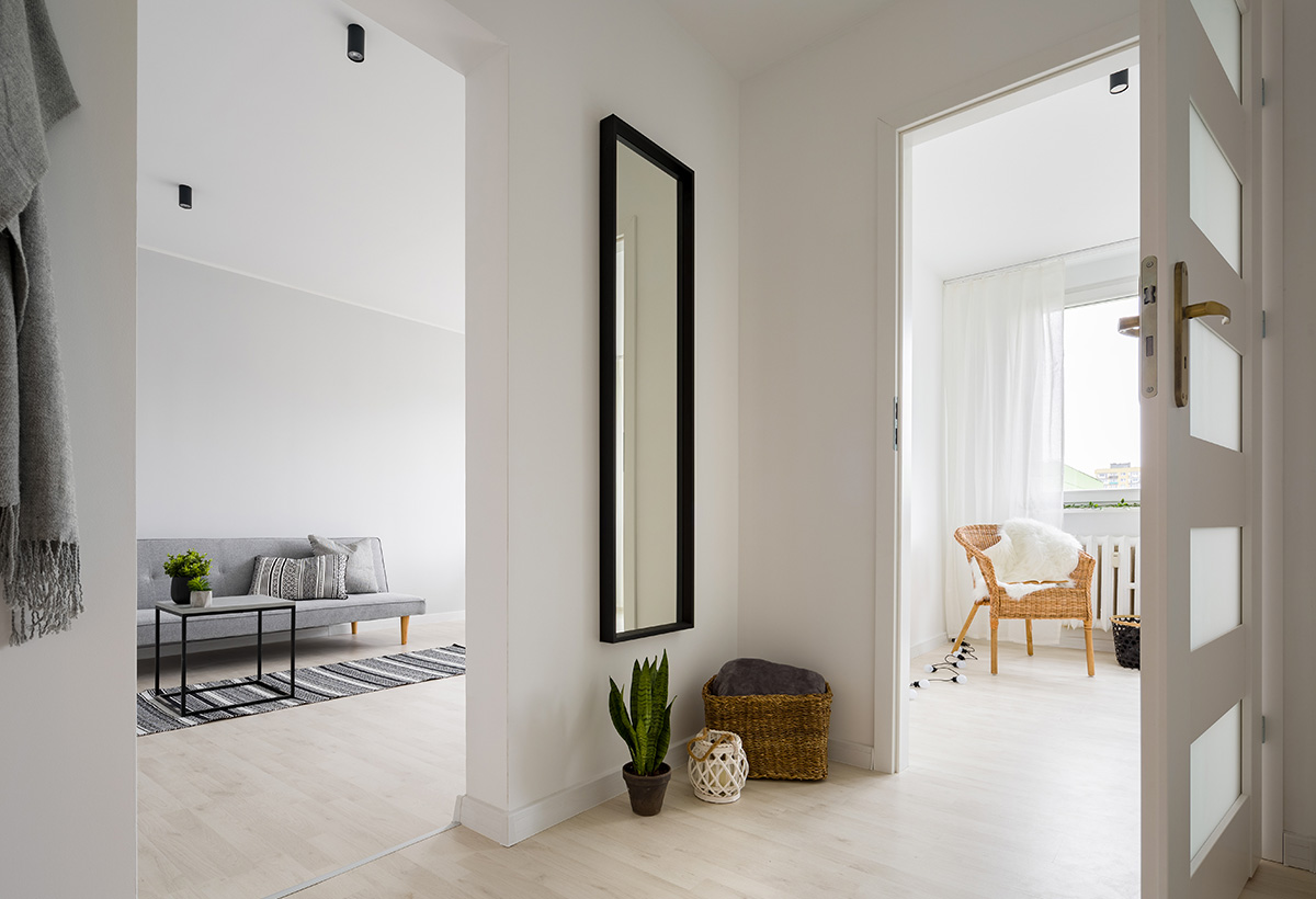 decoration couloir scandinave