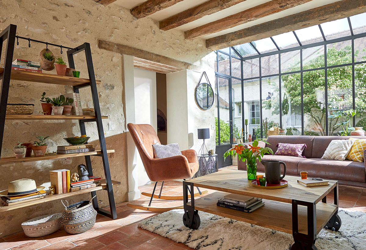 decoration mur pierre