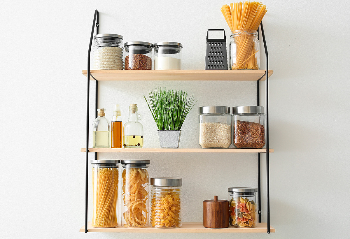 choisir etageres ouvertes cuisine