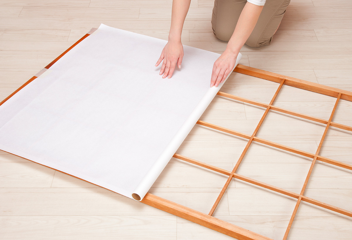 fabrication cloison japonaise