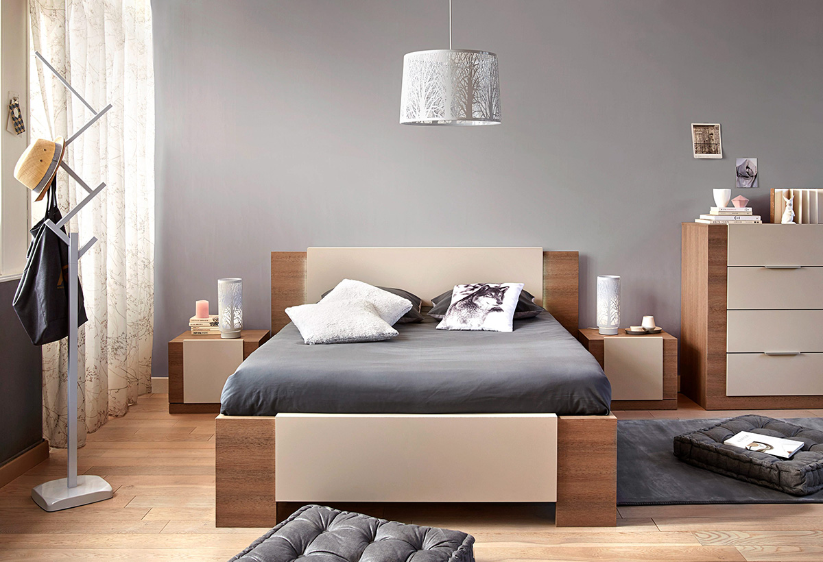 decoration gris chambre