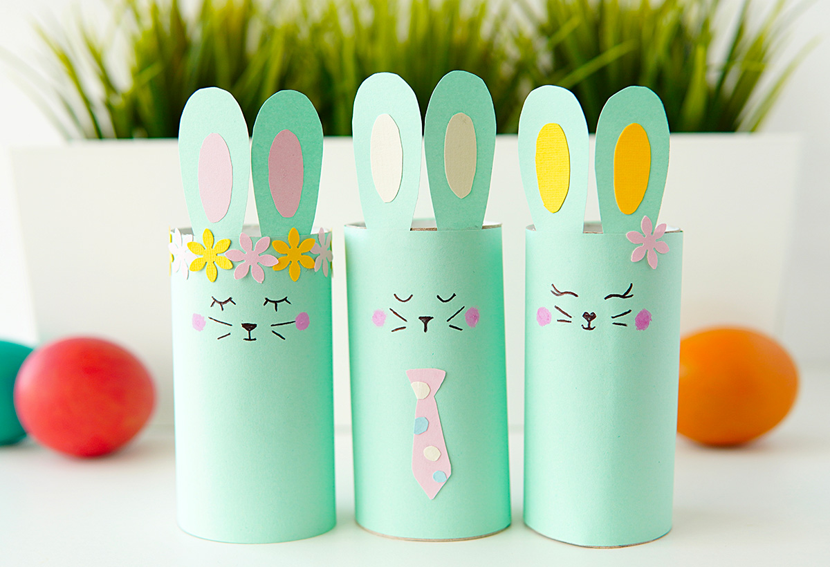 realiser lapin paques papier toilette