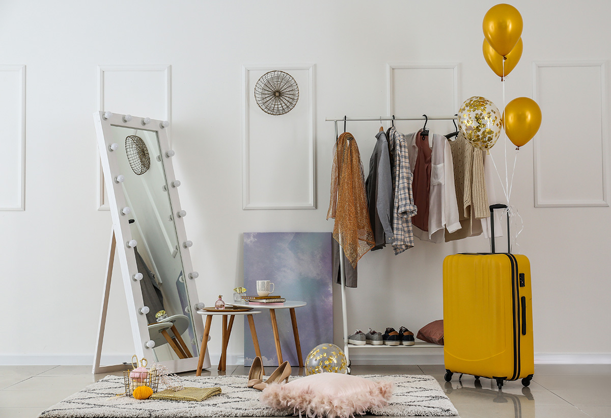 miroir psyche pour dressing