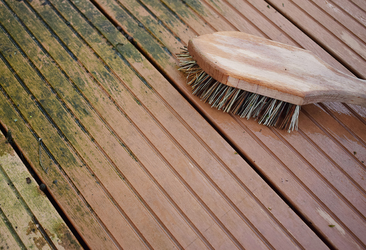 nettoyage terrasse verte