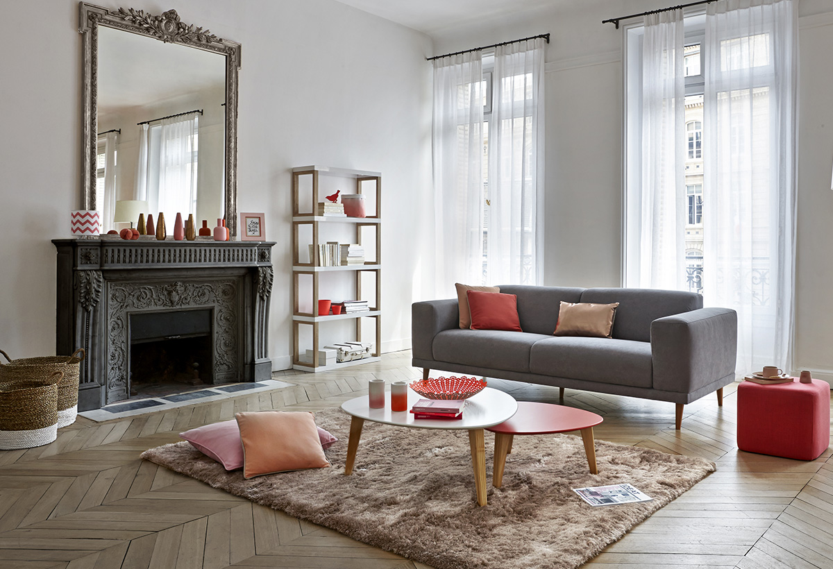 conseils peindre cheminee salon