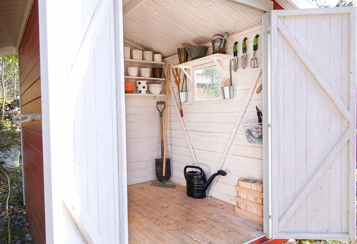 conseils rangement outil de jardin