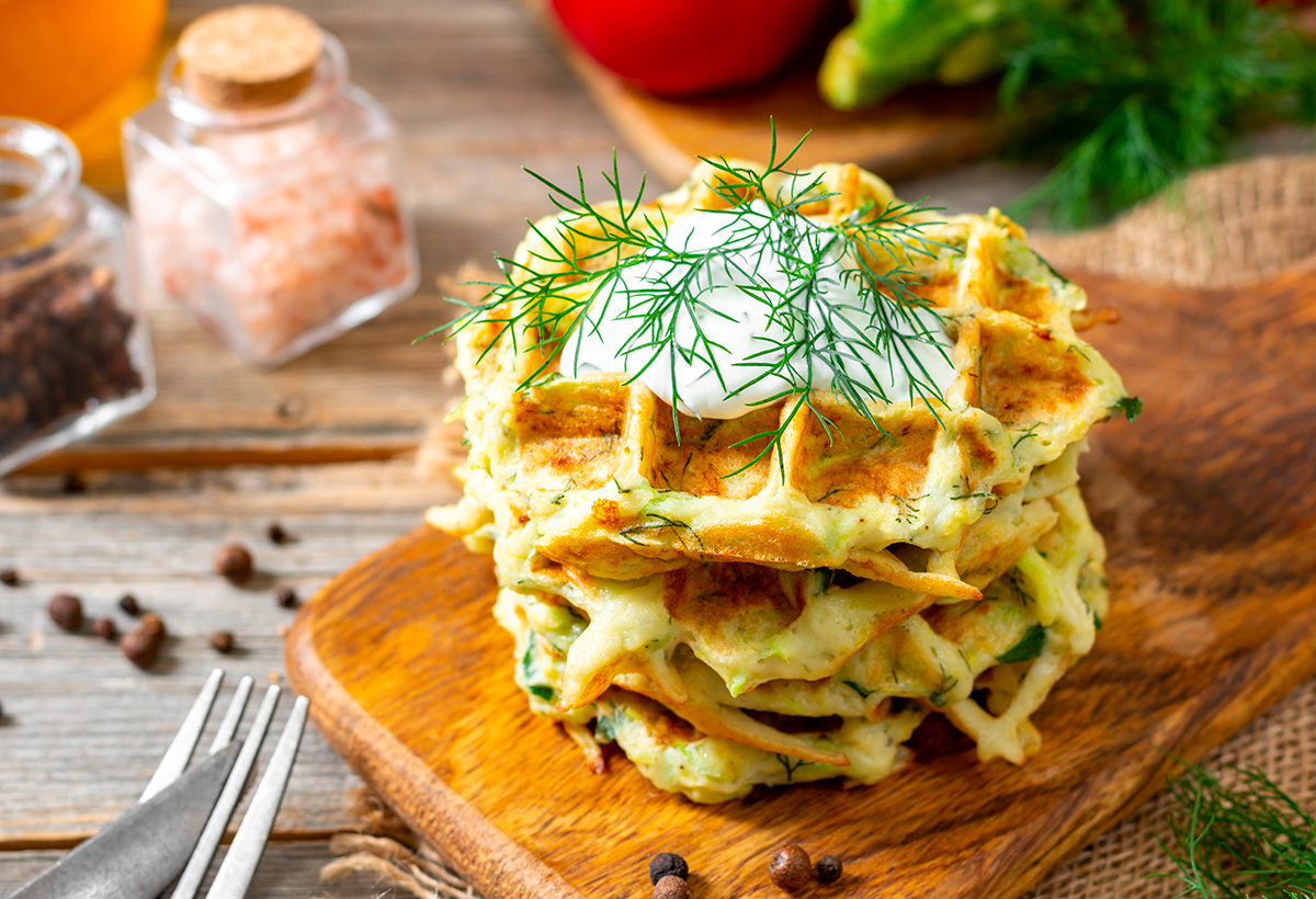 idees recettes gaufres salees