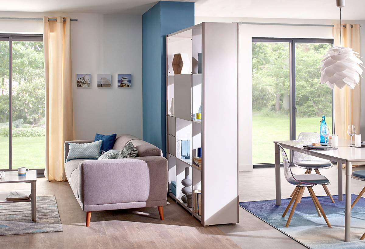 séparer espace avec bibliothèque