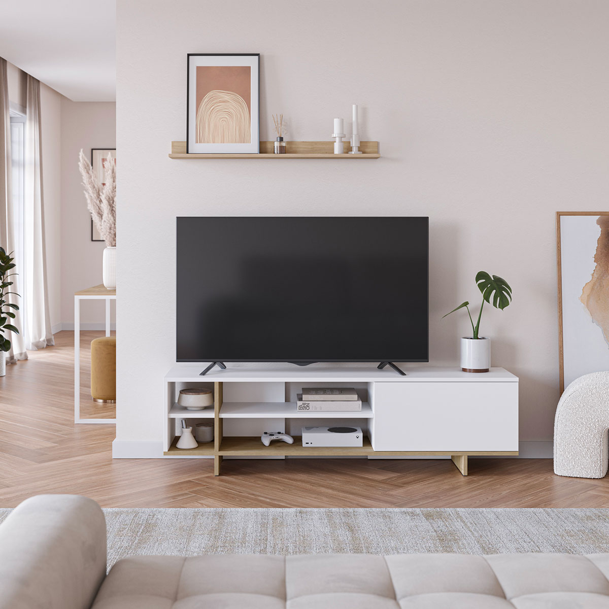 Hauteur Meuble Suspendu Tv