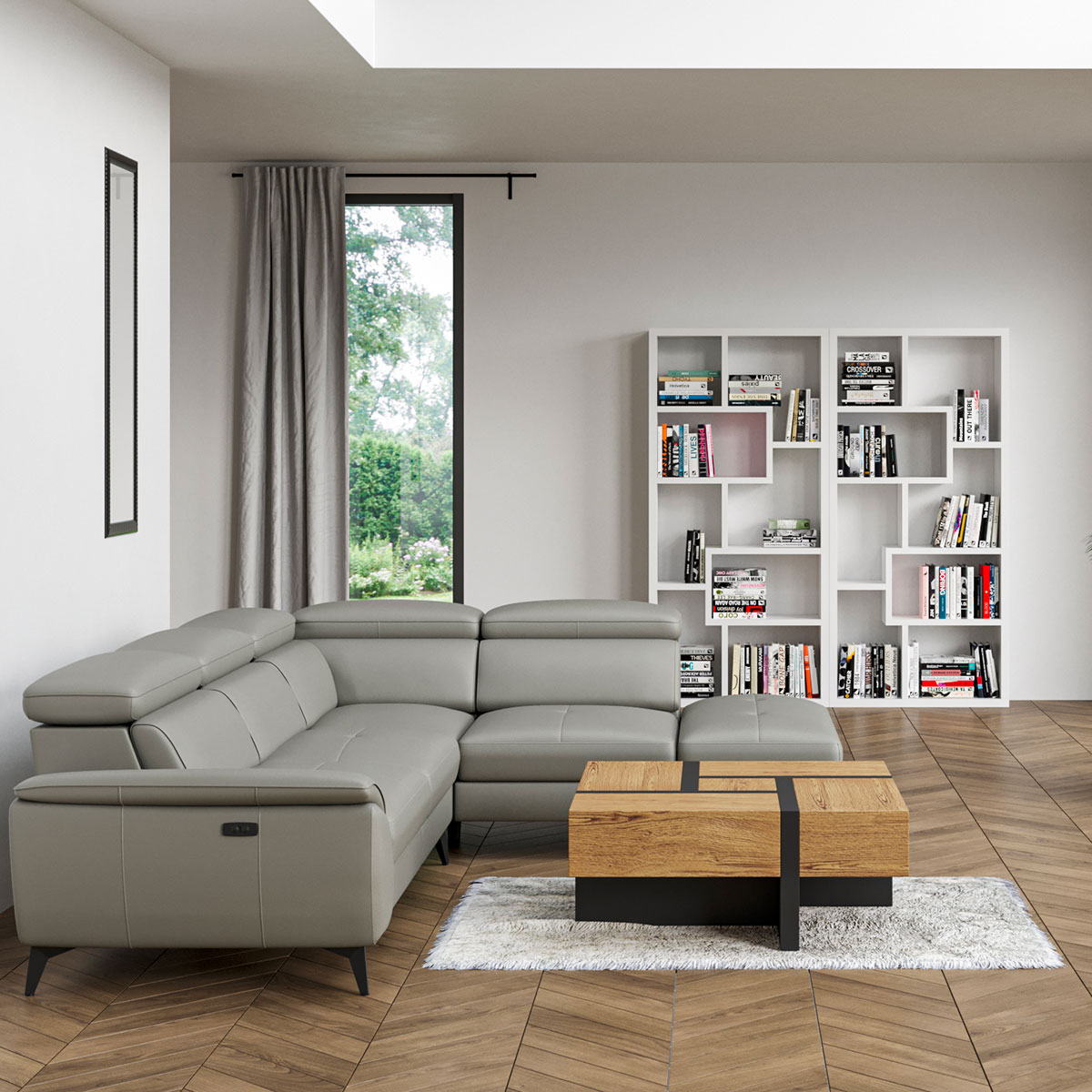 La bonne table basse pour un canapé d'angle – Blog BUT