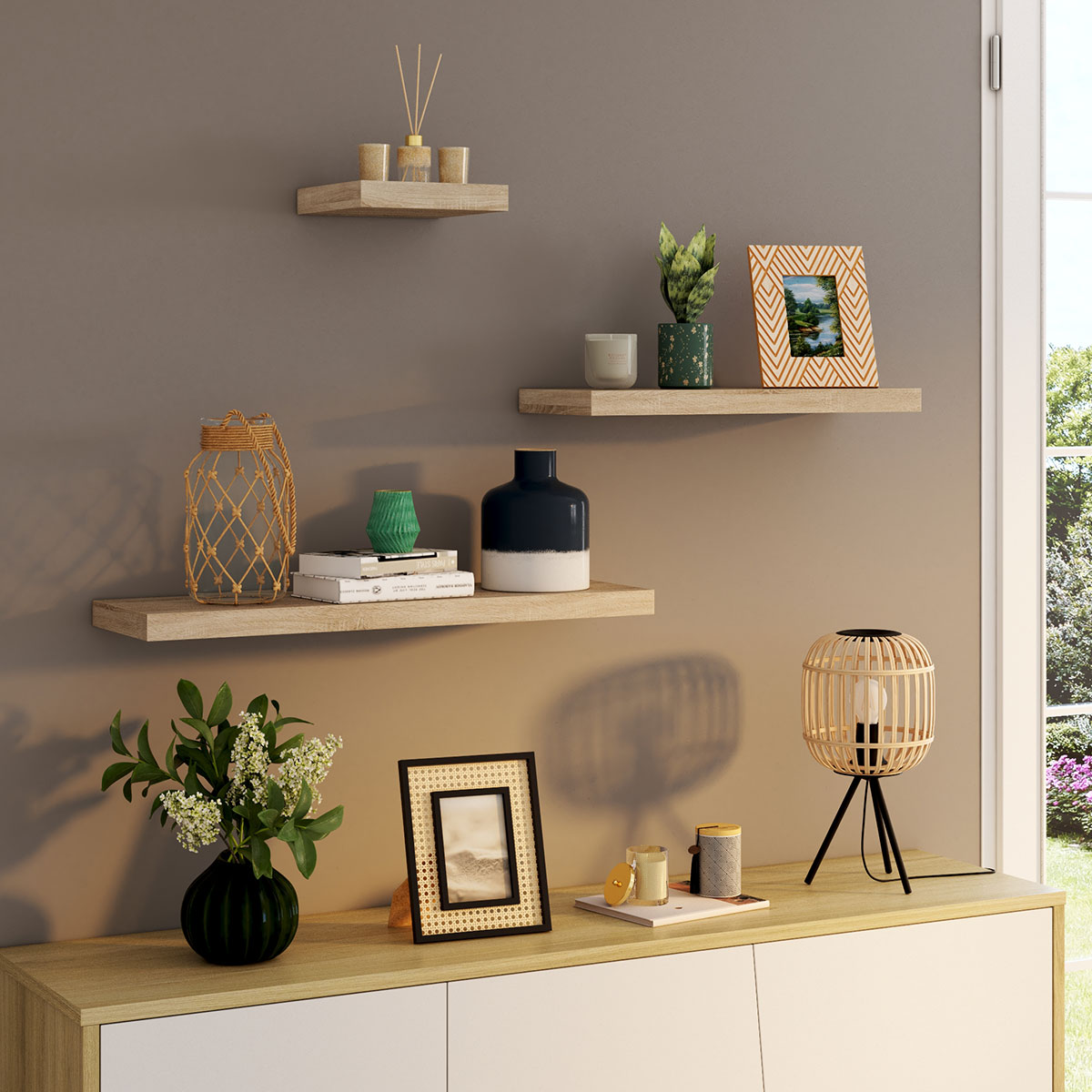 Comment Disposer 3 Tagres Murales