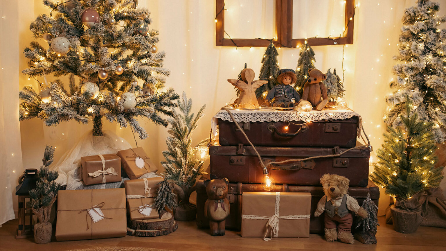 idees decoration noel retro