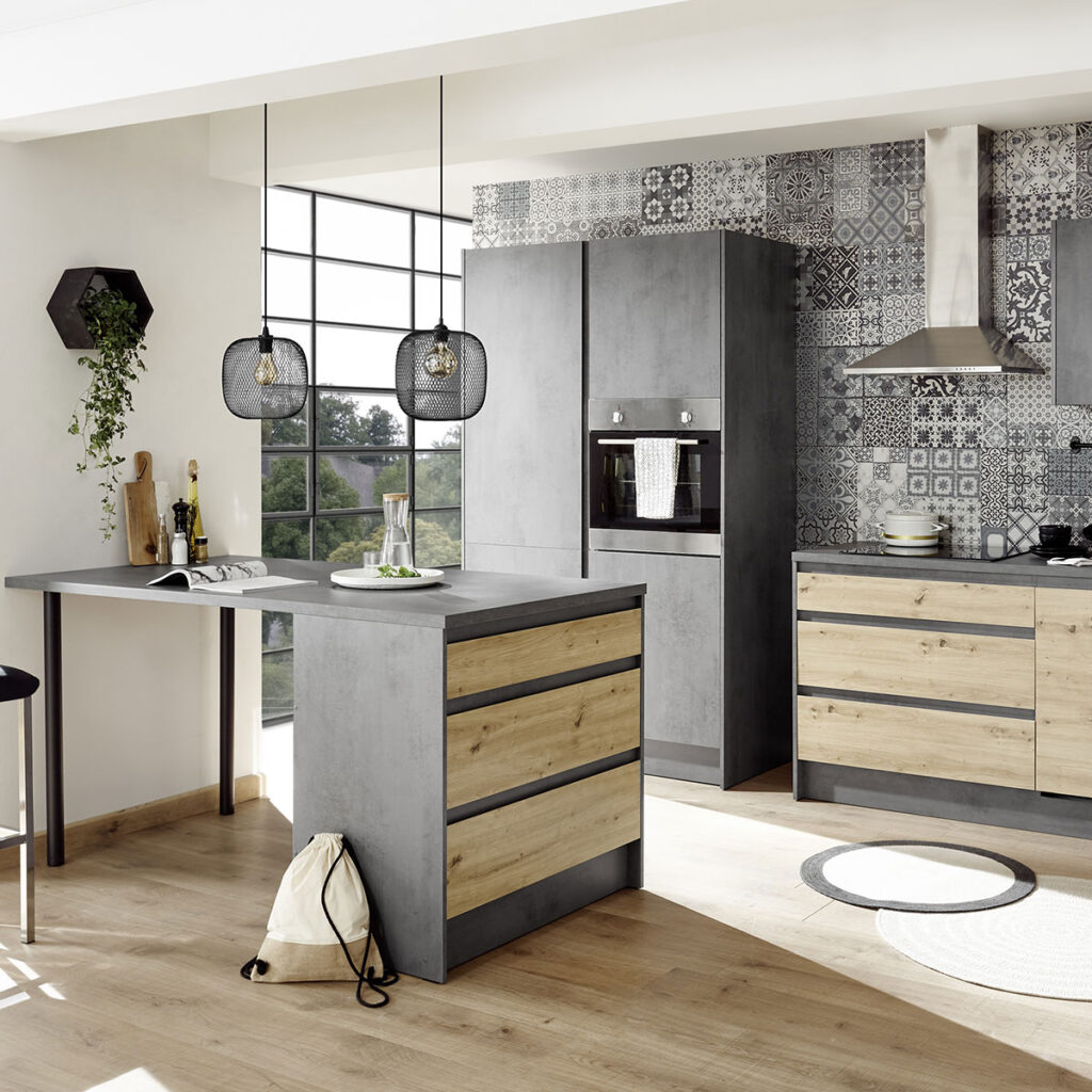 hauteur ilot central cuisine