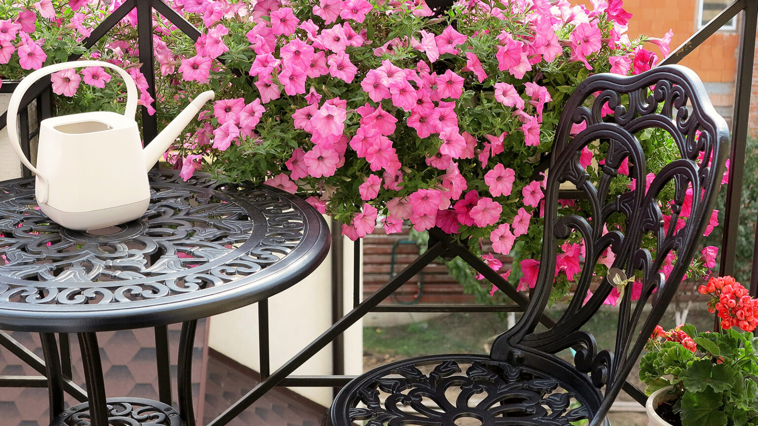 idees pour balcon colore