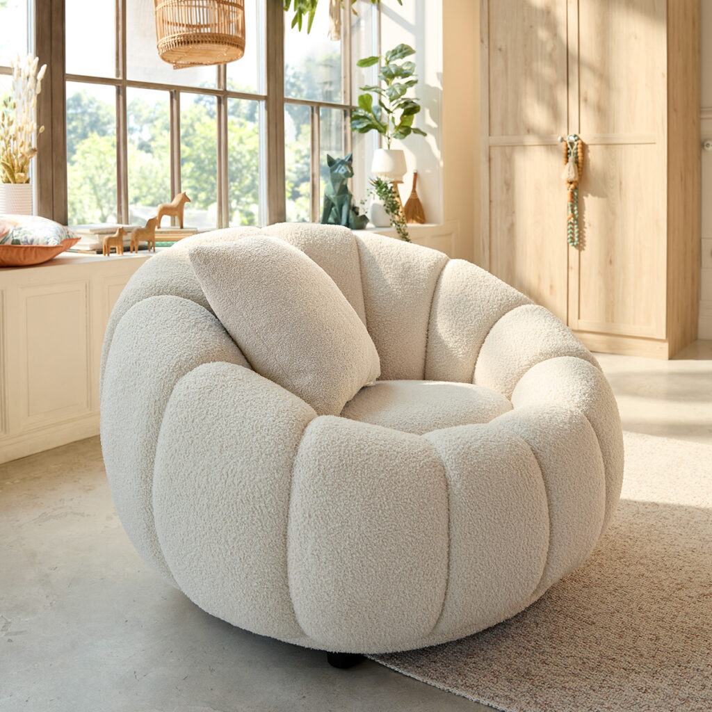 fauteuil enveloppant moelleux coin detente salon