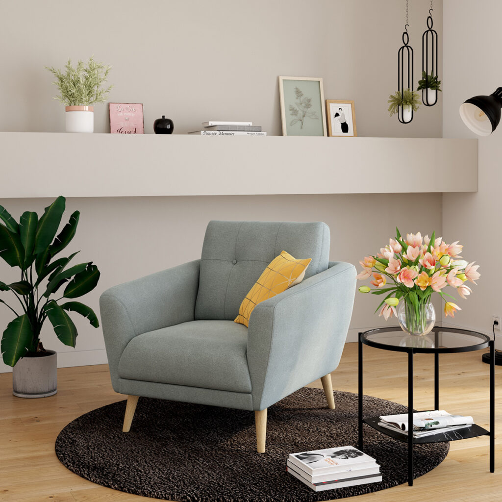 plantes vertes coin detente apaisant salon
