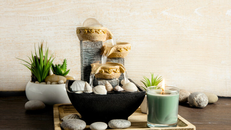 idees pour embellir fontaine interieur