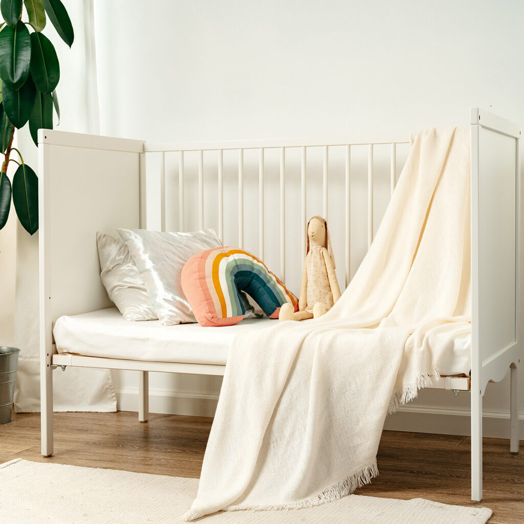 lit bebe banc confortable diy