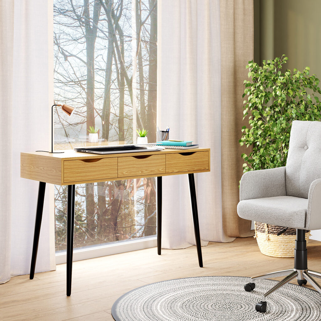 voilage fenetre bureau luminosite