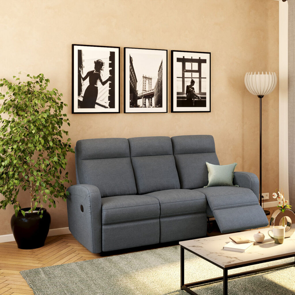 couleurs douces salon industriel cocooning