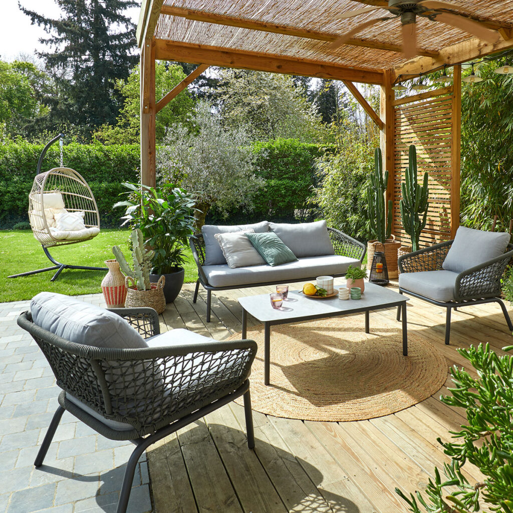 canape coin sieste pergola