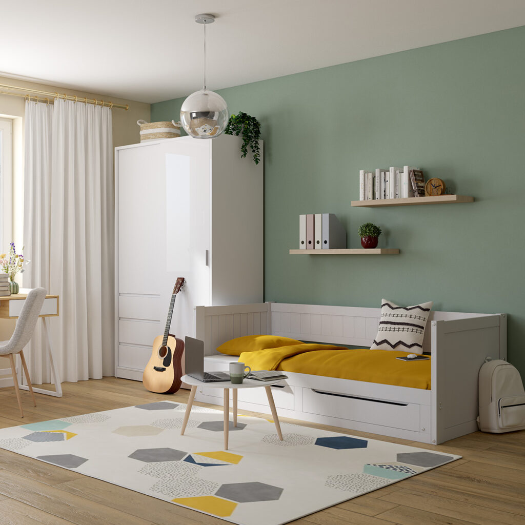 trieurs etageres gain de place chambre ado