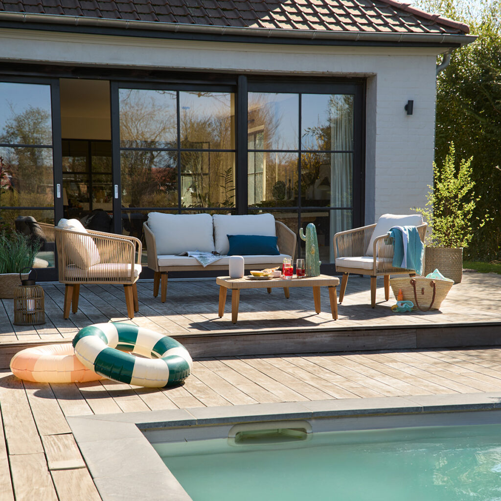 changer salon de jardin maison de vacances
