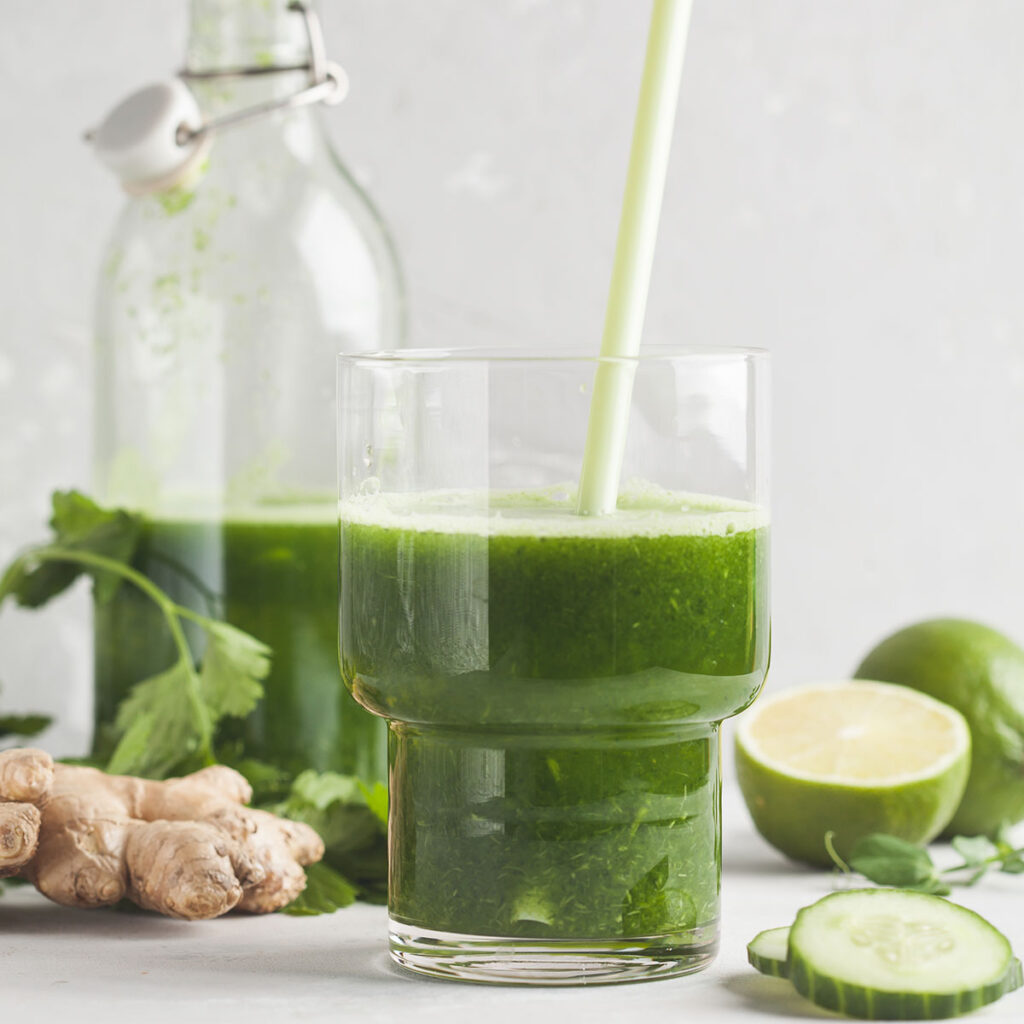 jus vert kefir detox