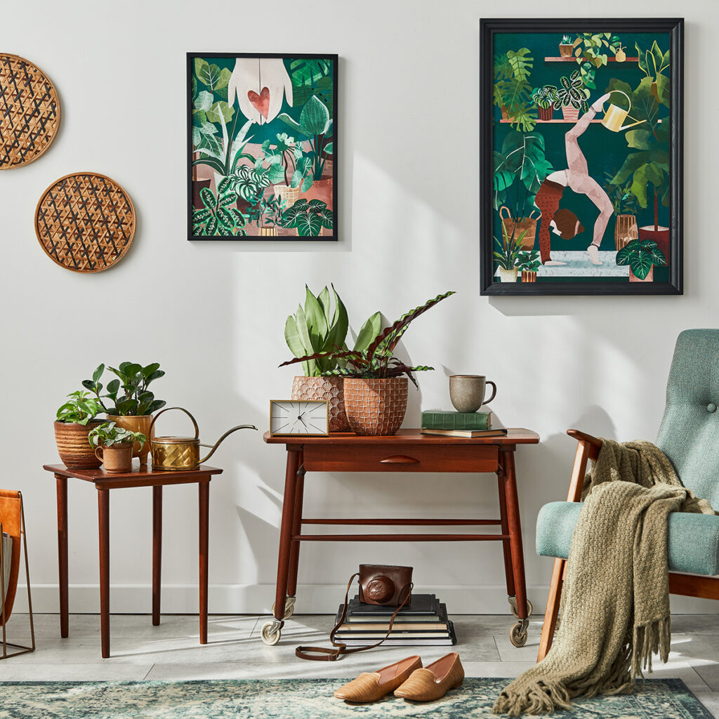 meubles bois massif design biophilique