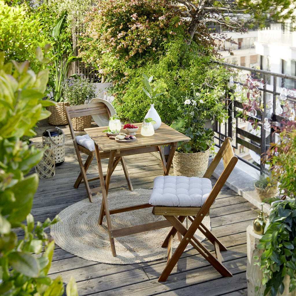 decoration vegetal balcon design biophilique