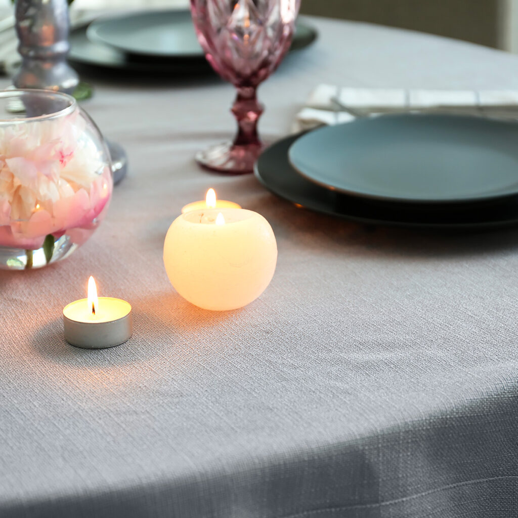 enlever cire bougie chaude nappe