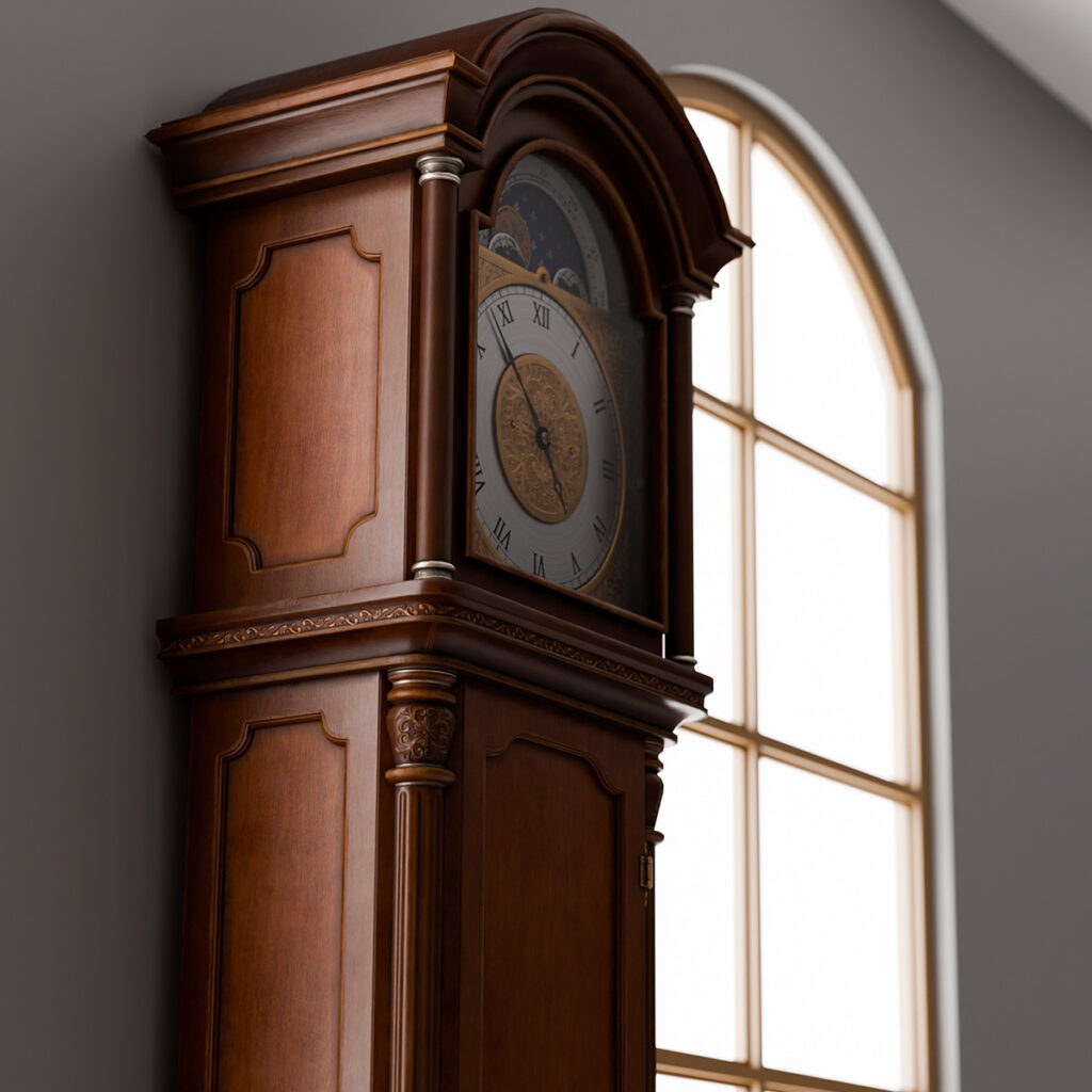 horloge comtoise bois