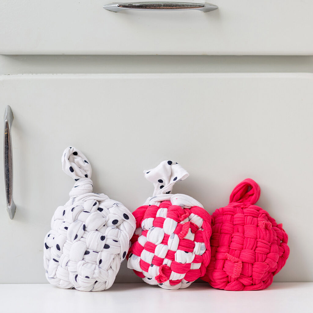 eponge tawashi zero dechet vieux tshirt diy