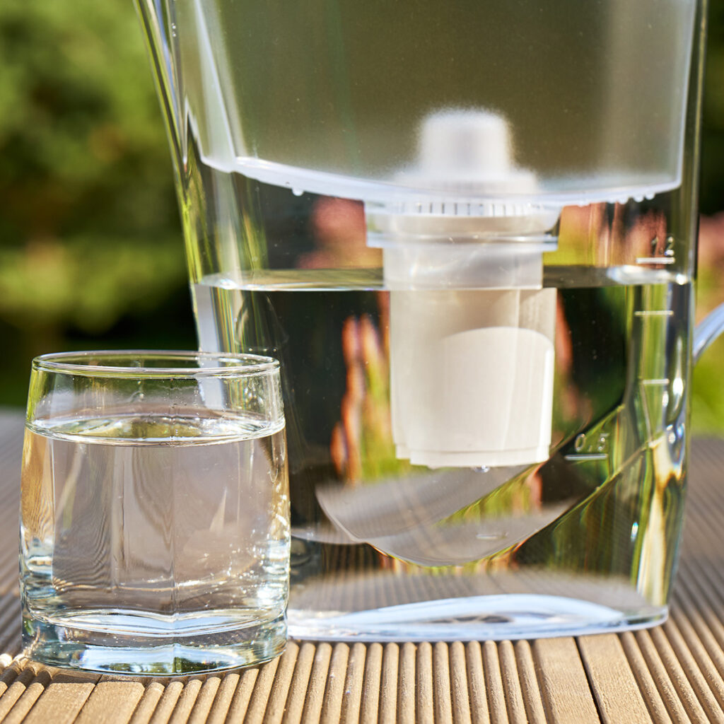 choisir contenance carafe filtrante