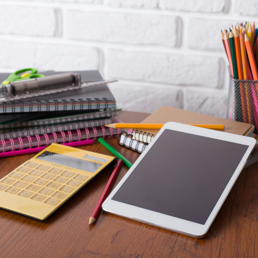 prendre soin materiel scolaire numerique